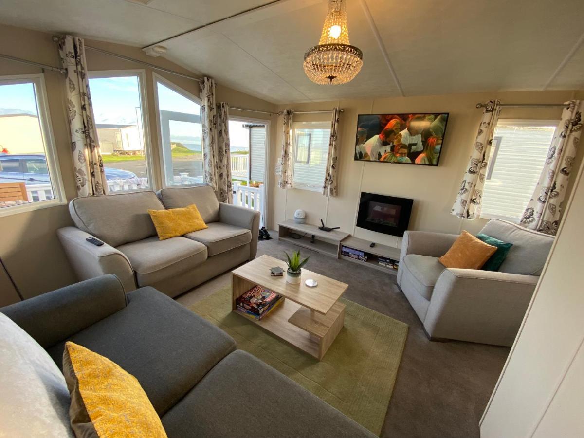 North Seaton Cosy & Modern Private Seaview Caravan المظهر الخارجي الصورة